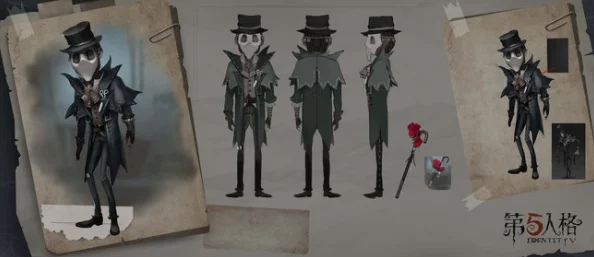 第五人格全新监管者艾维三视图震撼公开，角色形象全面揭晓