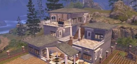 明日之后别墅建筑设计图大赏：探索庄园豪华建筑的极致魅力